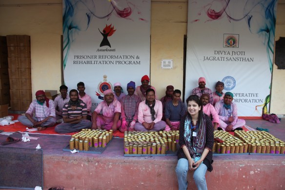 Thats me at Tihar Jail