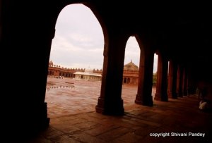 Pillars of Fatehpur Sikri, Agra