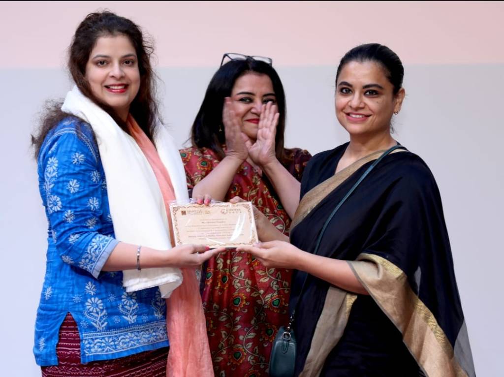 Great discussions @Film  Festival- Sharda University, Noida! plus, live&nbsp;video