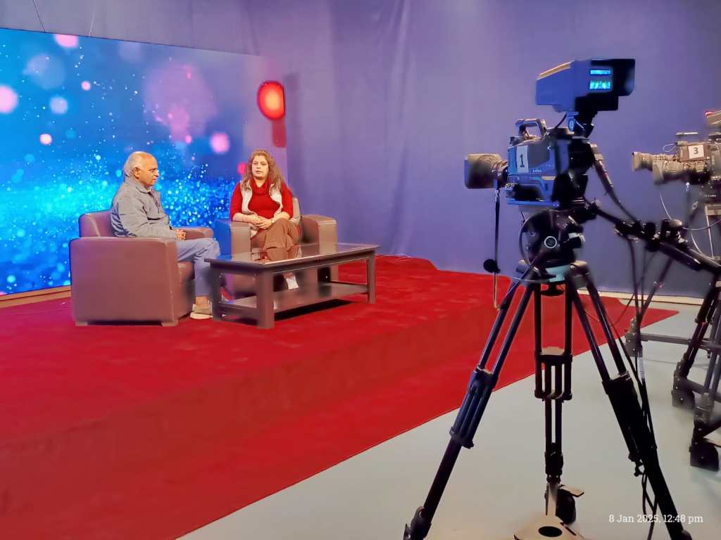 Great conversation @ the studios of DD&nbsp;Varanasi