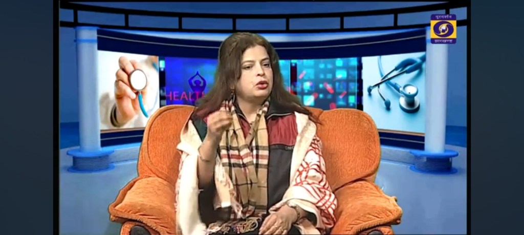 TV Show on Lymphatic Filariasis on Jharkhand&nbsp;DD